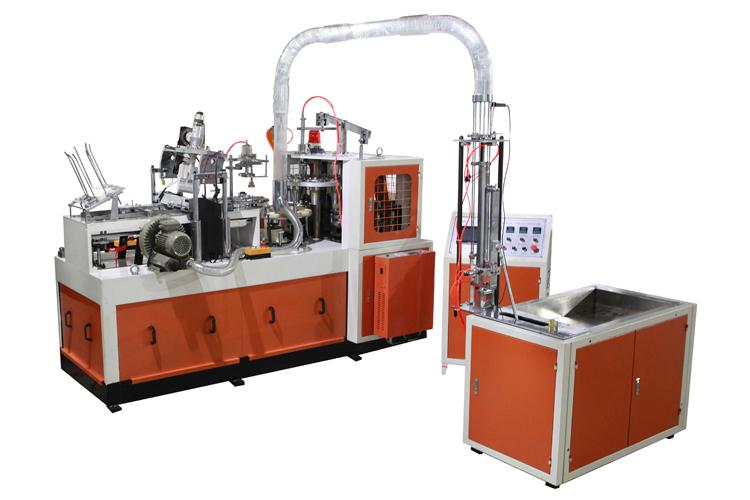 Автоматическая среднескоростная машина для производства бумажных стаканчиков