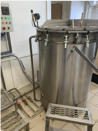 Автоклав промышленный для стерелизации из китая