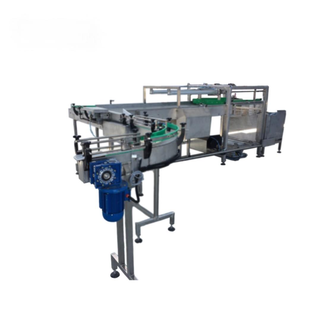 Линия разгрузки автоклавных корзин  из Китая